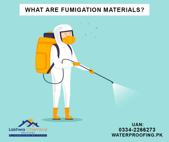 WHAT ARE FUMIGATION MATERIALS