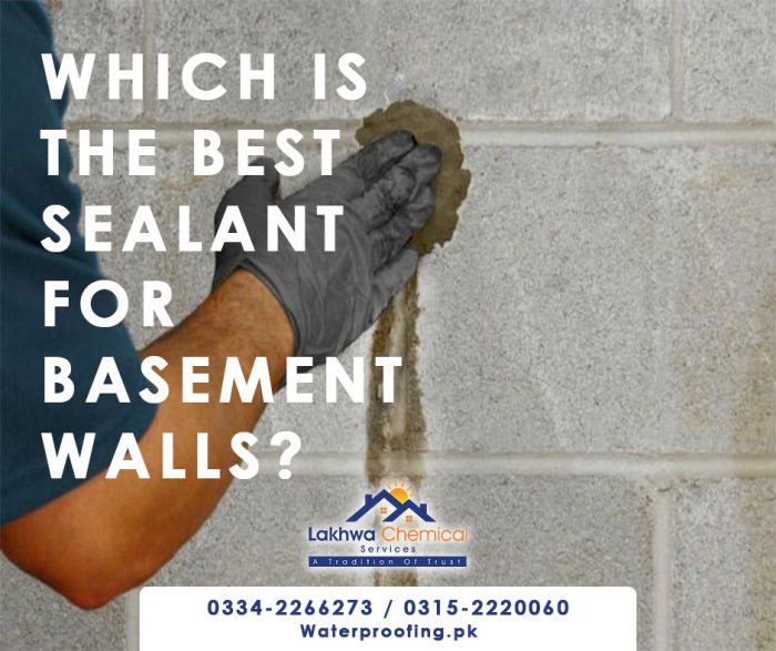 WHICH IS THE BEST SEALANT ….. (Waterproofing.pk)