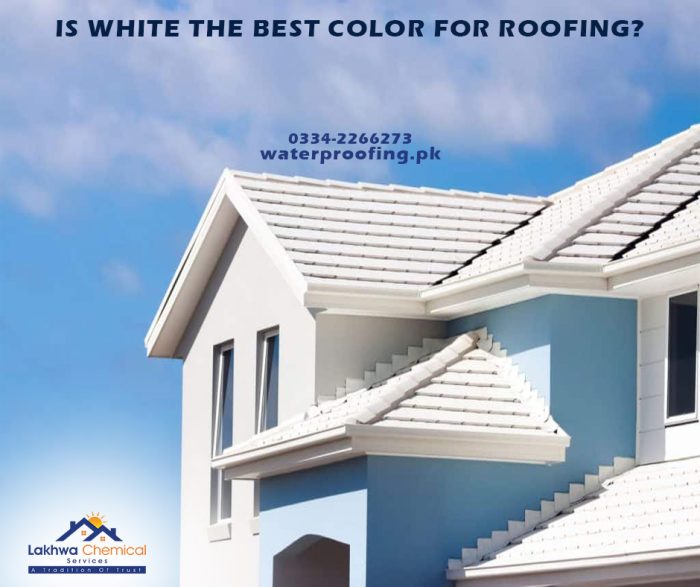 IS WHITE THE BEST COLOR FOR ROOFING