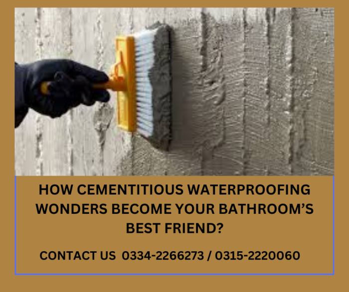 How Cementitious Waterproofing Wonders Become Your Bathroom’s Best Friend Cementitious Waterproofing