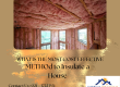 insulate a house