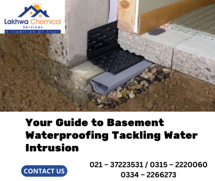 Your Guide to Basement Waterproofing Tackling Water Intrusion cheapest Basement Waterproofing