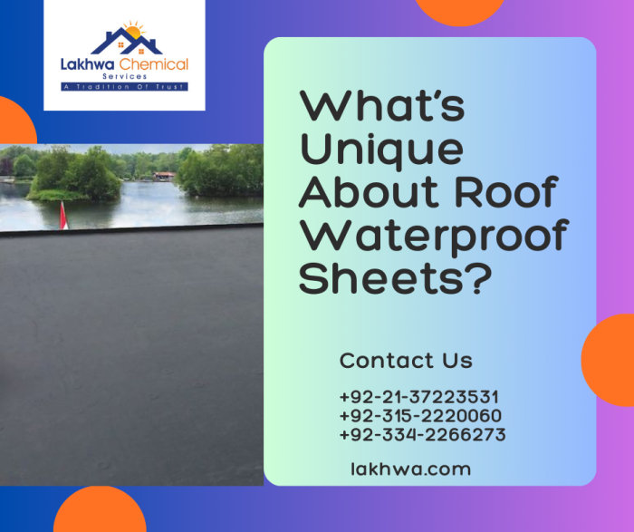 What’s Unique About Roof Waterproof Sheets roof water proof sheet