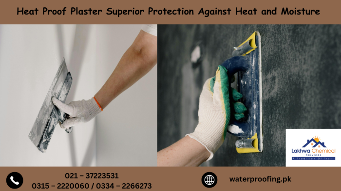Heat Proof Plaster Superior Protection Against Heat and Moisture Heat Proof Plaster