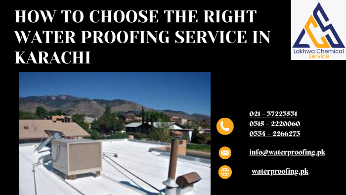 water proofing in karachi