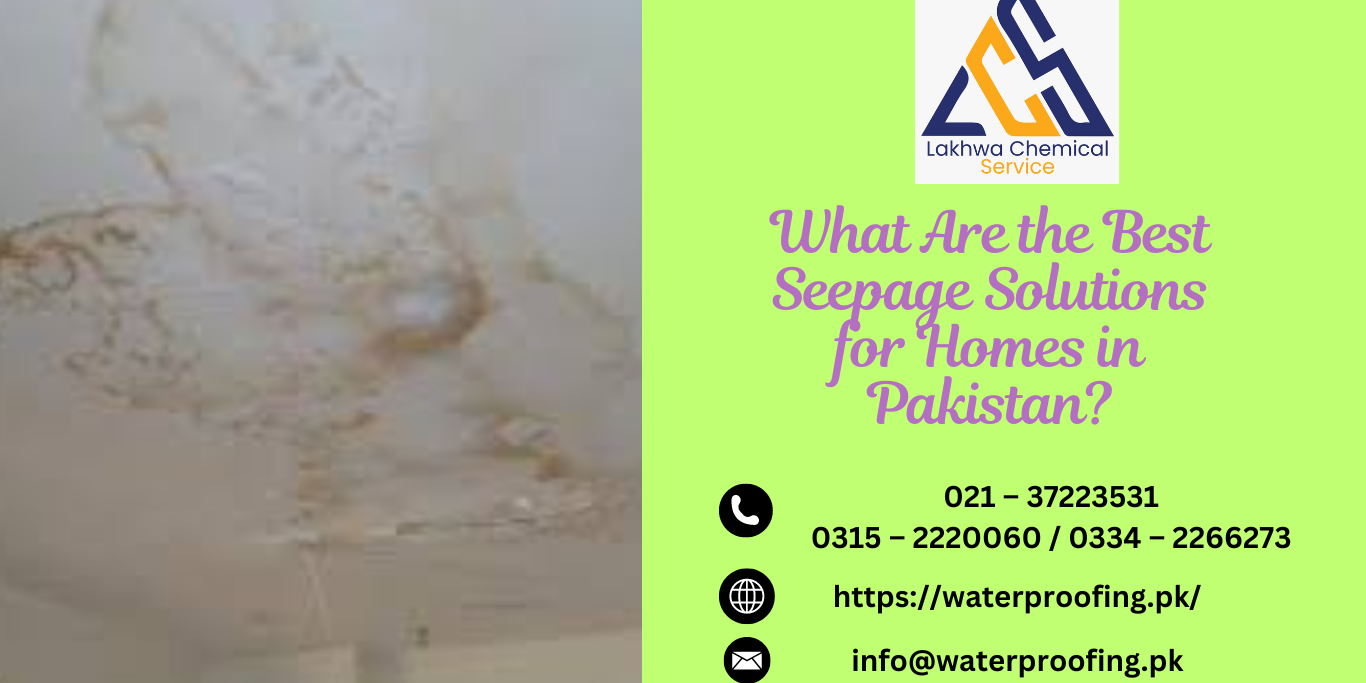 seepage solution in pakistan