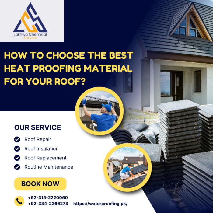 best roof heat proofing