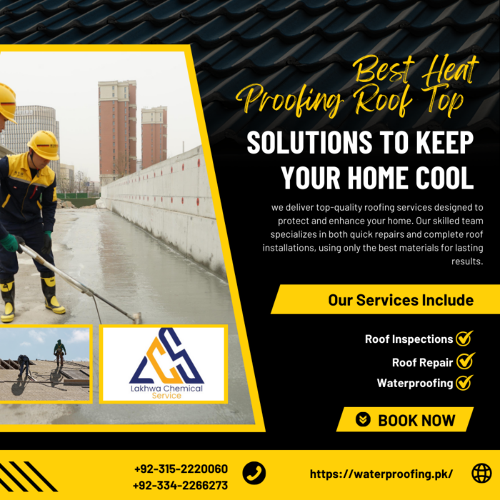 heat proofing roof top