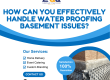 water proofing basement