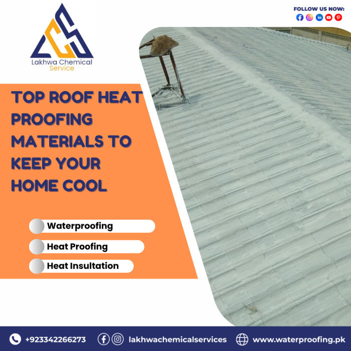roof heat proofing material