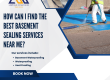 basement sealing near me