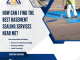 basement sealing near me