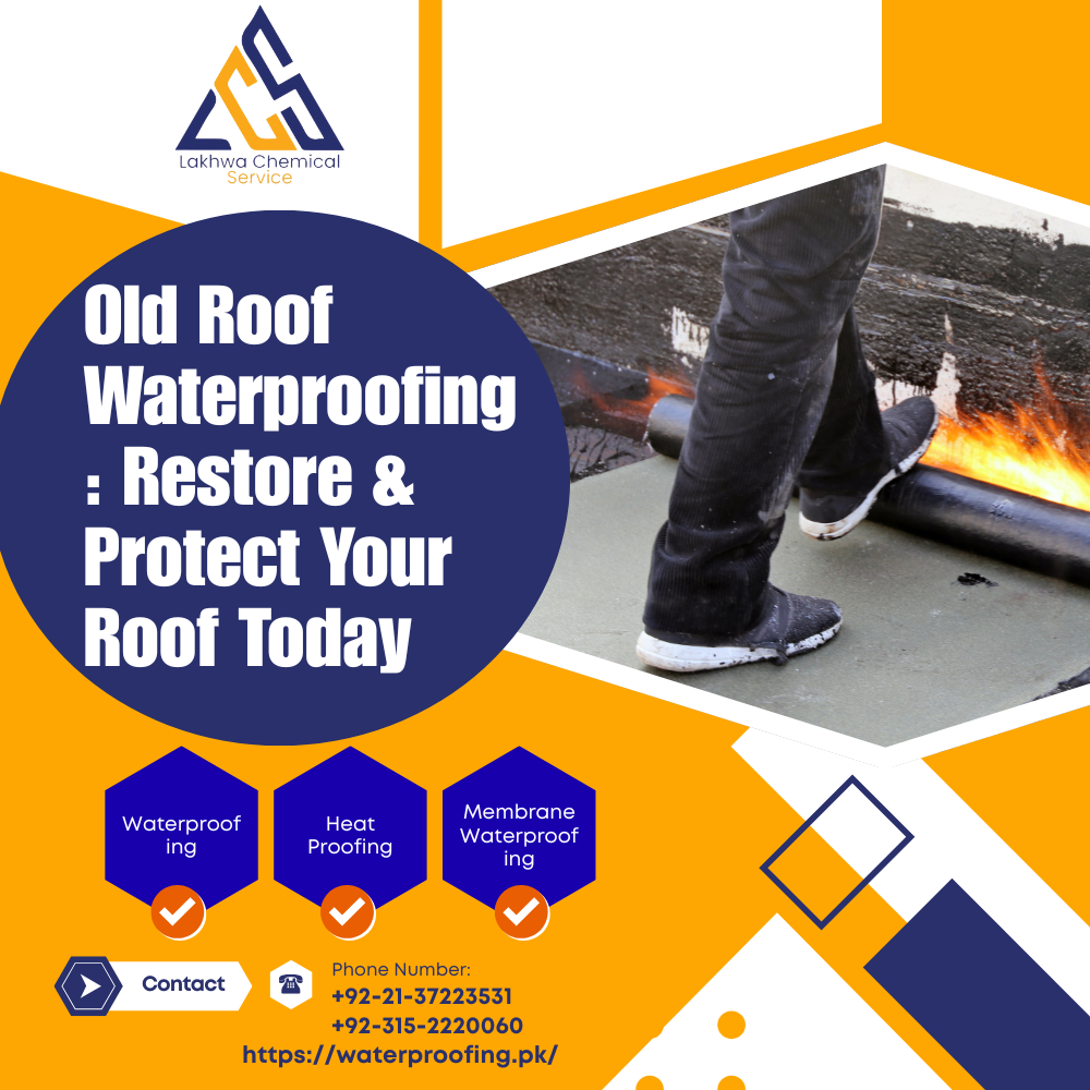 old roof waterproofing