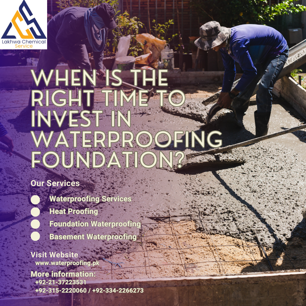 waterproofing foundation