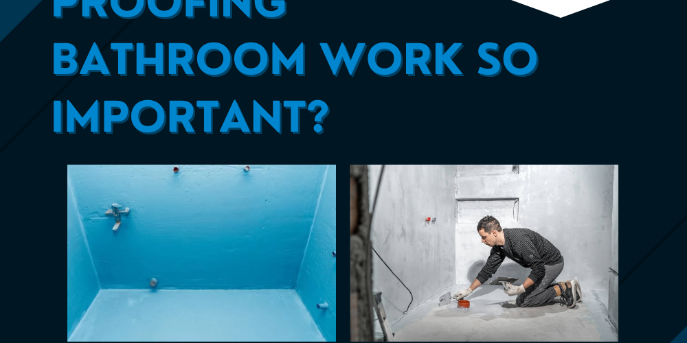 water proofing bathroom