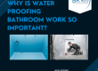 water proofing bathroom