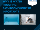water proofing bathroom
