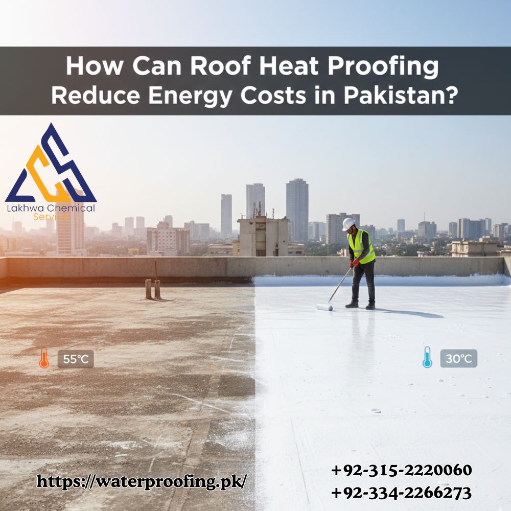 roof heat proofing pakistan