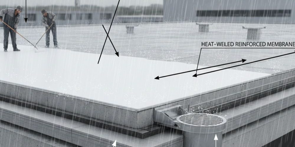 What Is the Best Waterproofing Solution for an Industrial Roof industrial roof
