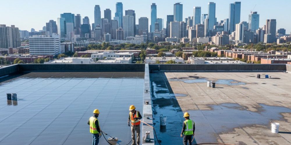 commercial roof waterproofing