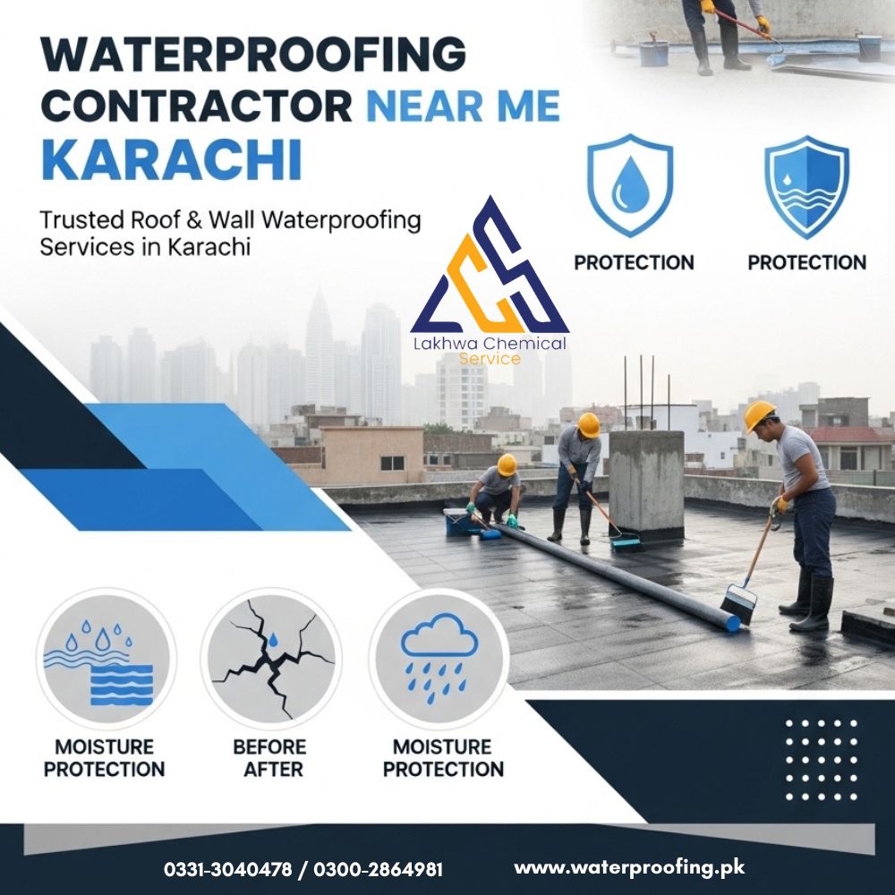 Waterproofing Contractor Near me Karachi