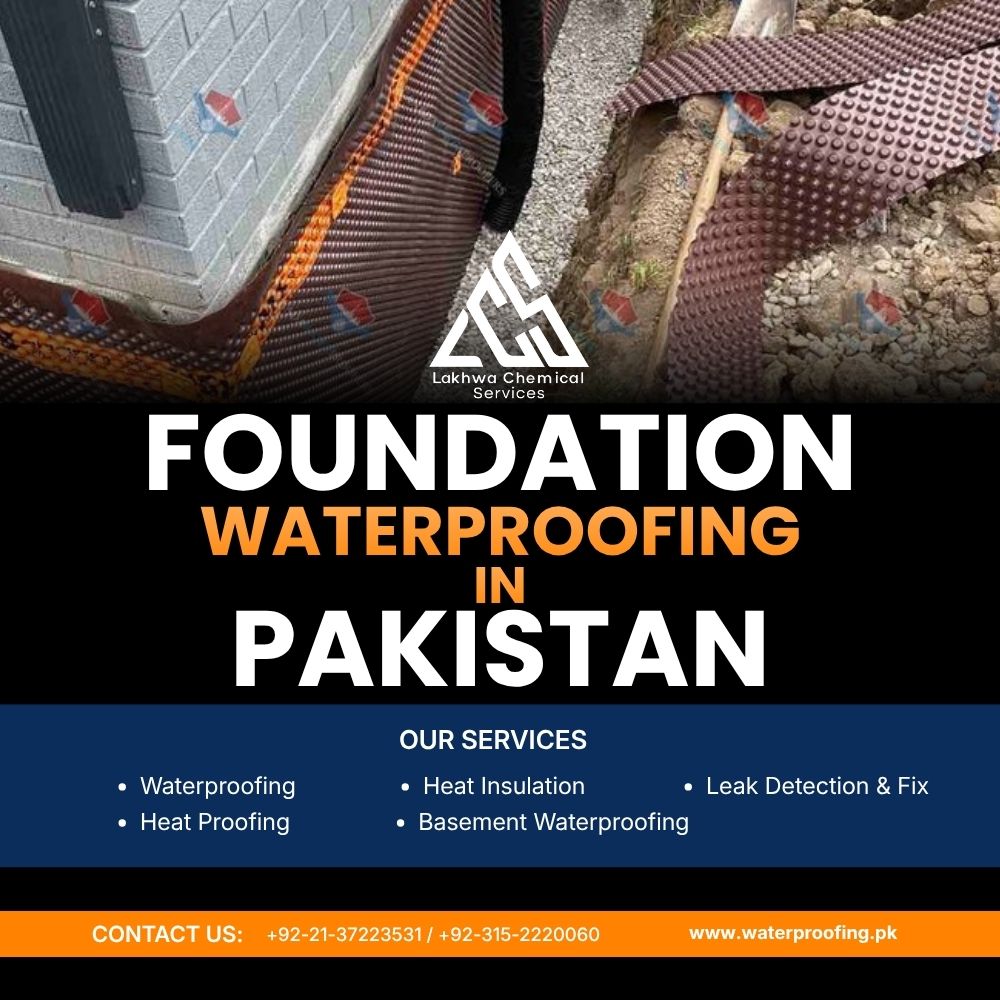 Foundation waterproofing in pakistan