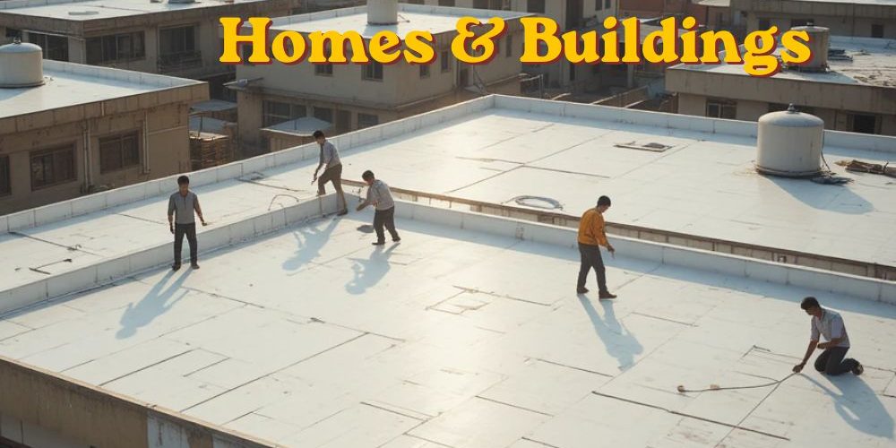 Heat Proofing Price in Karachi for Roofs, Homes & Buildings heat proofing price in Karachi