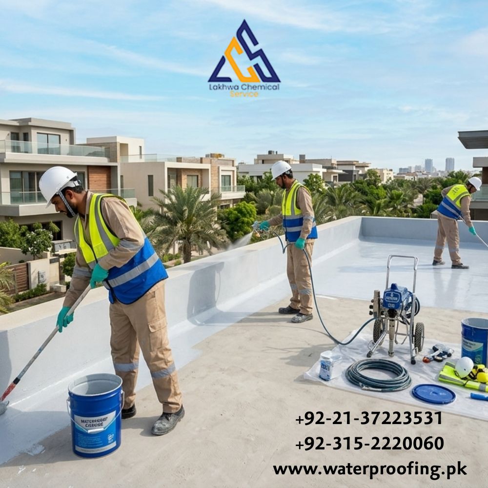 waterproofing company Clifton Karachi