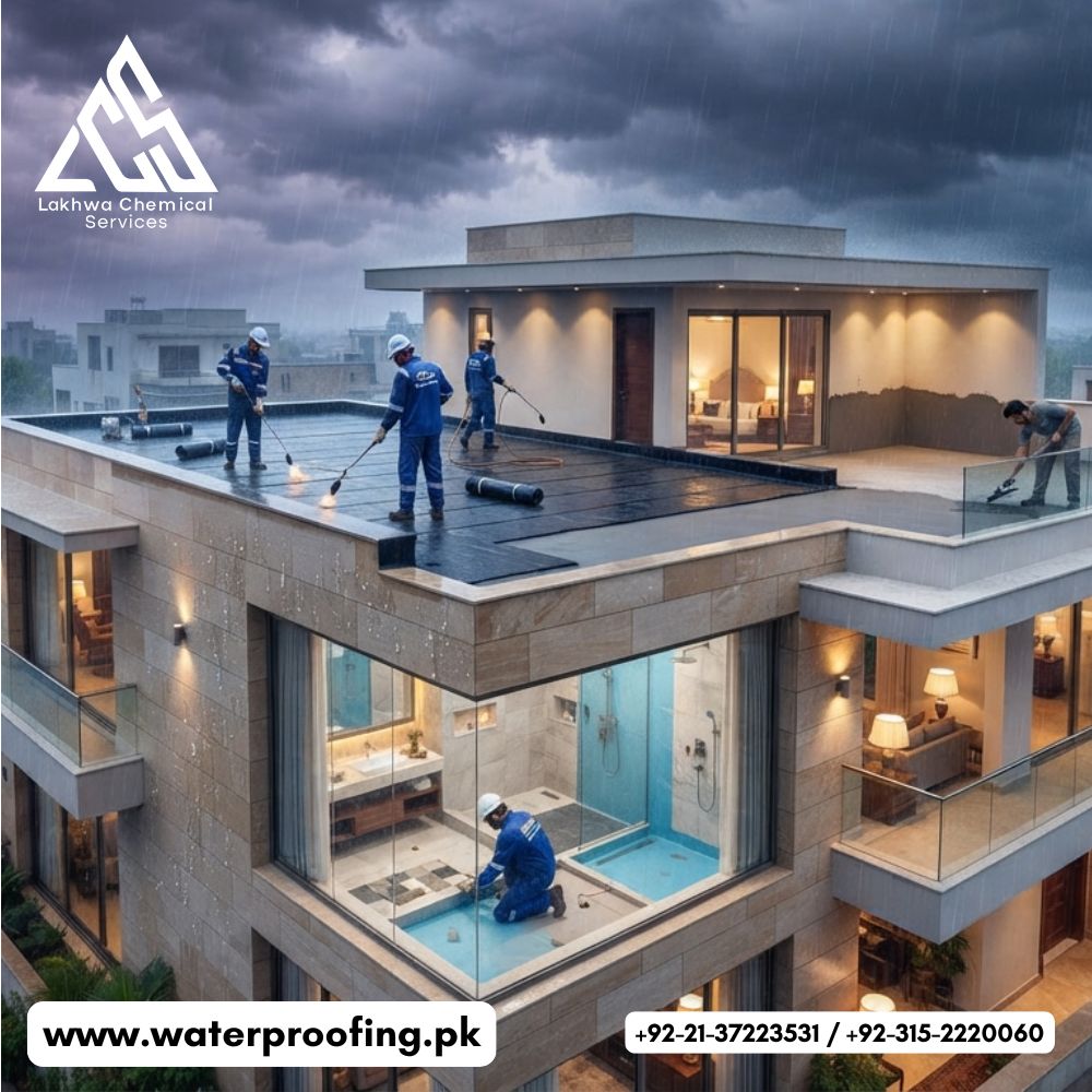 waterproofing services in DHA Karachi