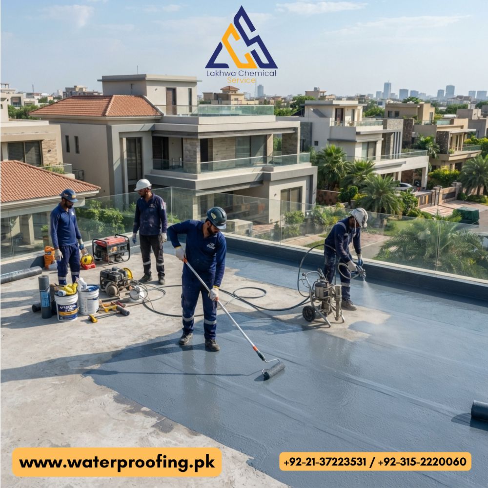 waterproofing services in DHA Karachi
