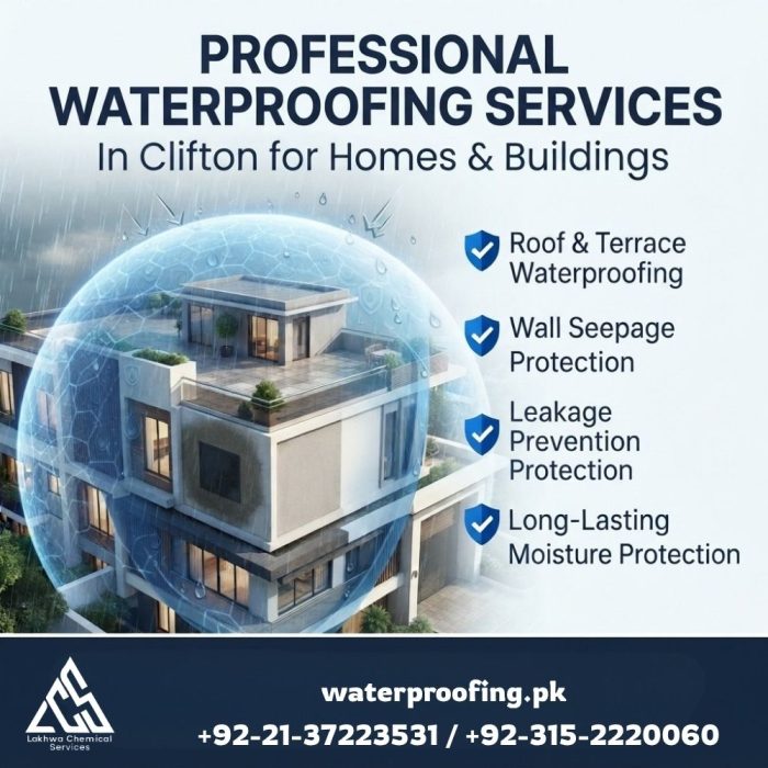 Professional Waterproofing Services in Clifton for Homes & Buildings waterproofing services in Clifton