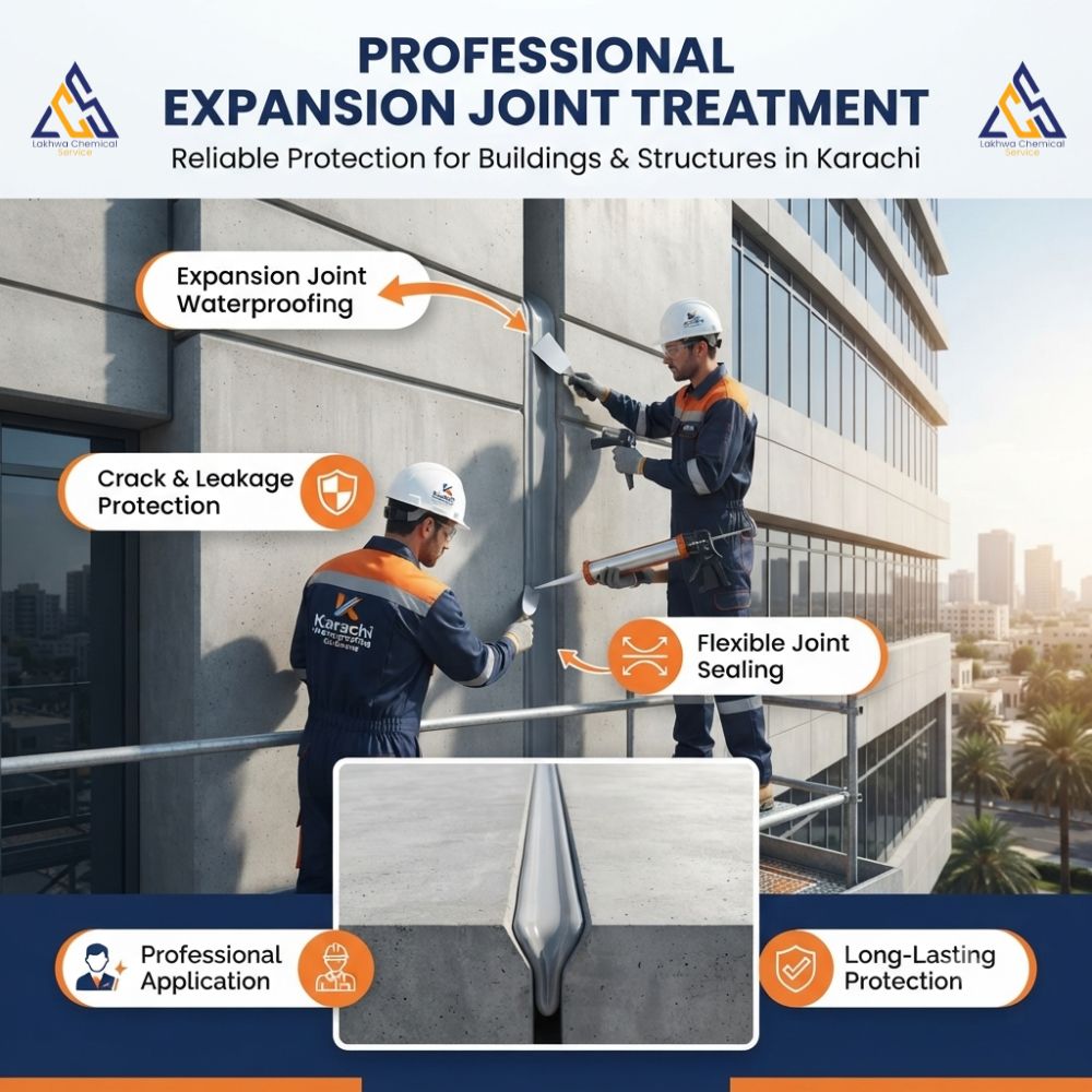 Professional Expansion Joint Treatment Services in Karachi Expansion Joint Treatment Services Karachi