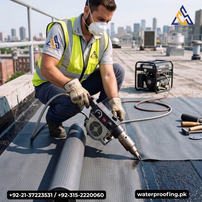 Best Bituminous Membrane Waterproofing Services in Karachi bituminous membrane