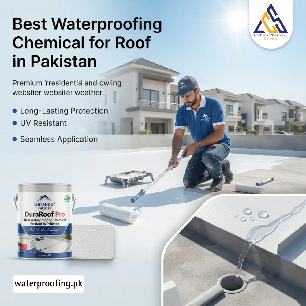 best waterproofing chemical for roof in Pakistan