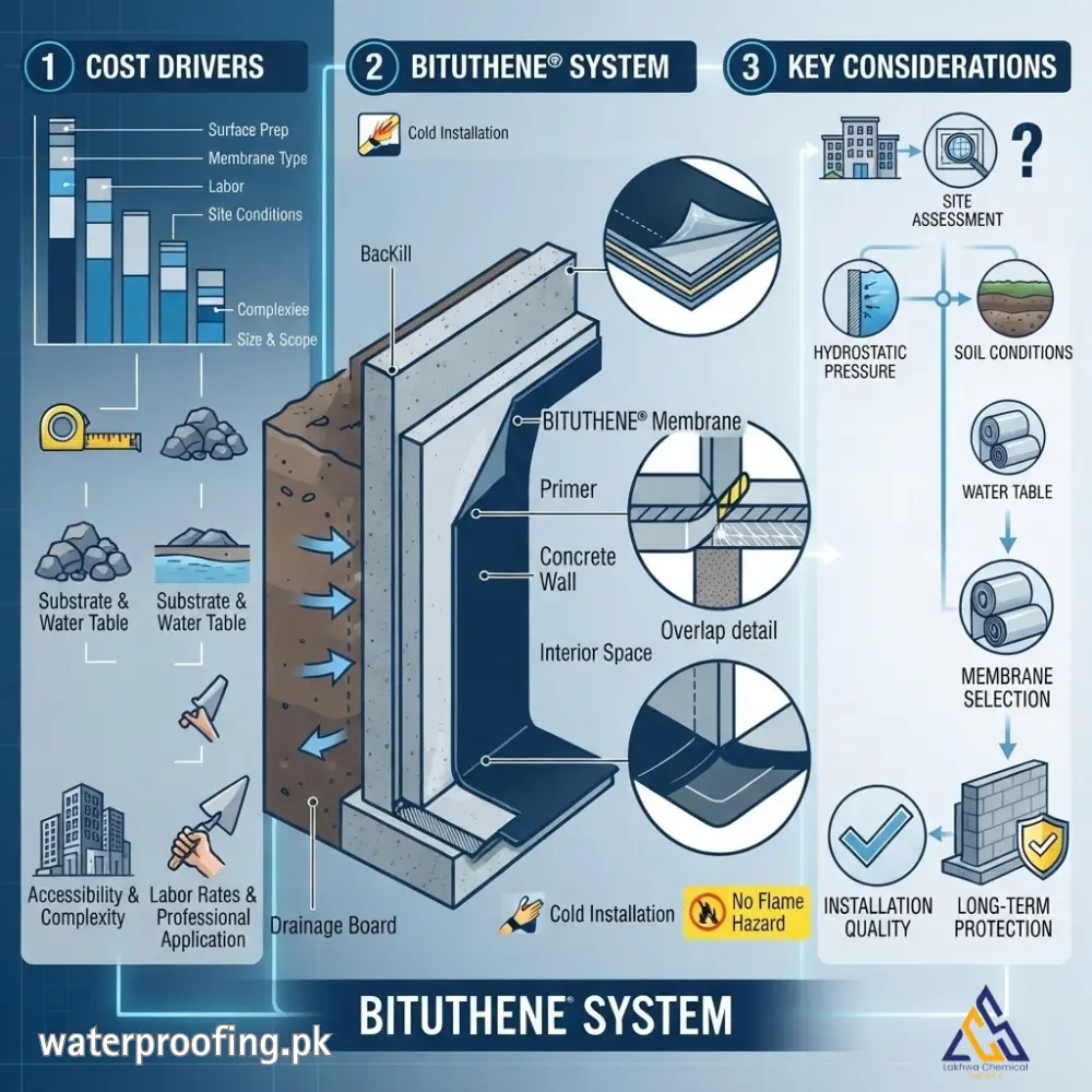 bituthene waterproofing