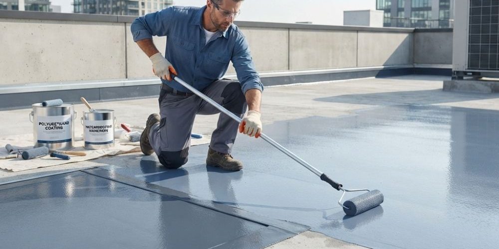 Polyurethane Waterproofing Coating for Roofs & Concrete polyurethane waterproofing coating