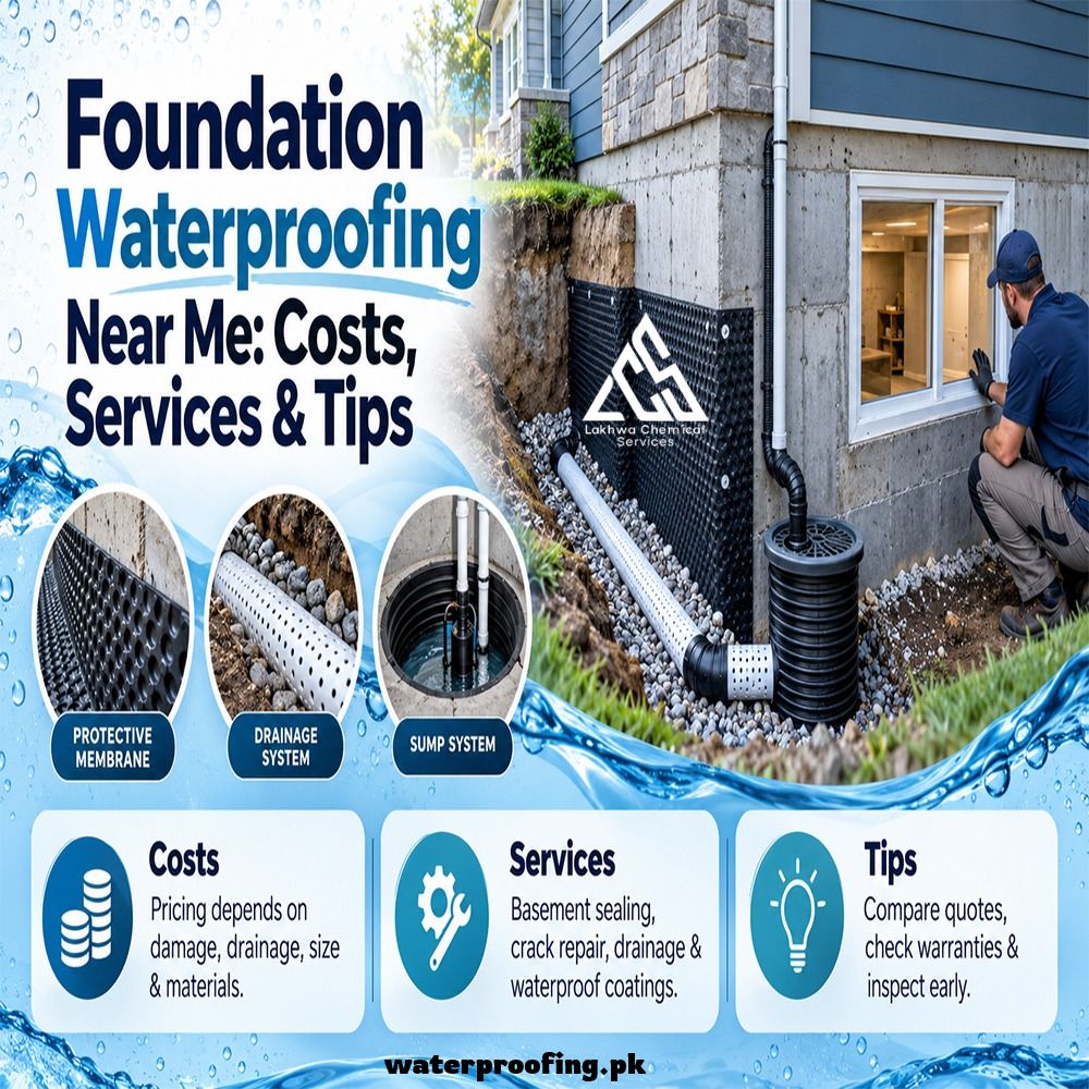foundation waterproofing near me