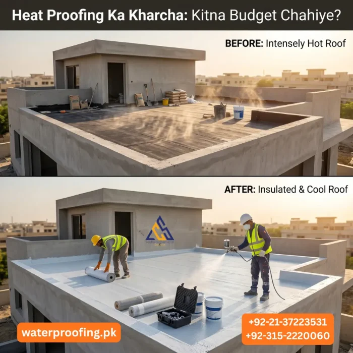 Heat Proofing Ka Kharcha Kitna Budget Chahiye heat proofing ka kharcha