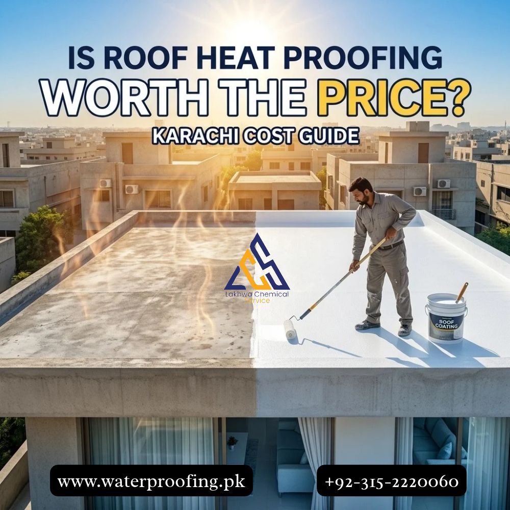 Is Roof Heat Proofing Worth the Price_ Karachi Cost Guide roof heat proofing price