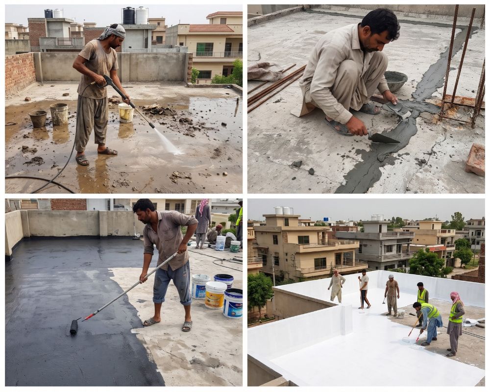 Professional waterproofing and heat proofing service